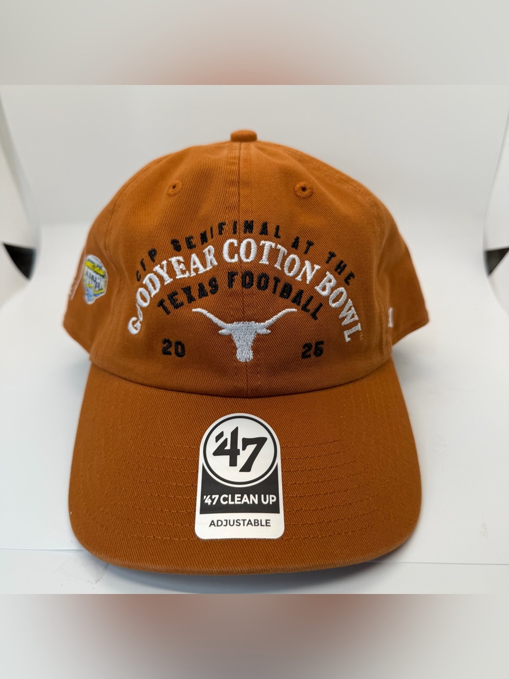 Texas Longhorns '47 Brand Clean Up Hat -Brand New -2025 Cotton Bowl-
Burnt Orang
